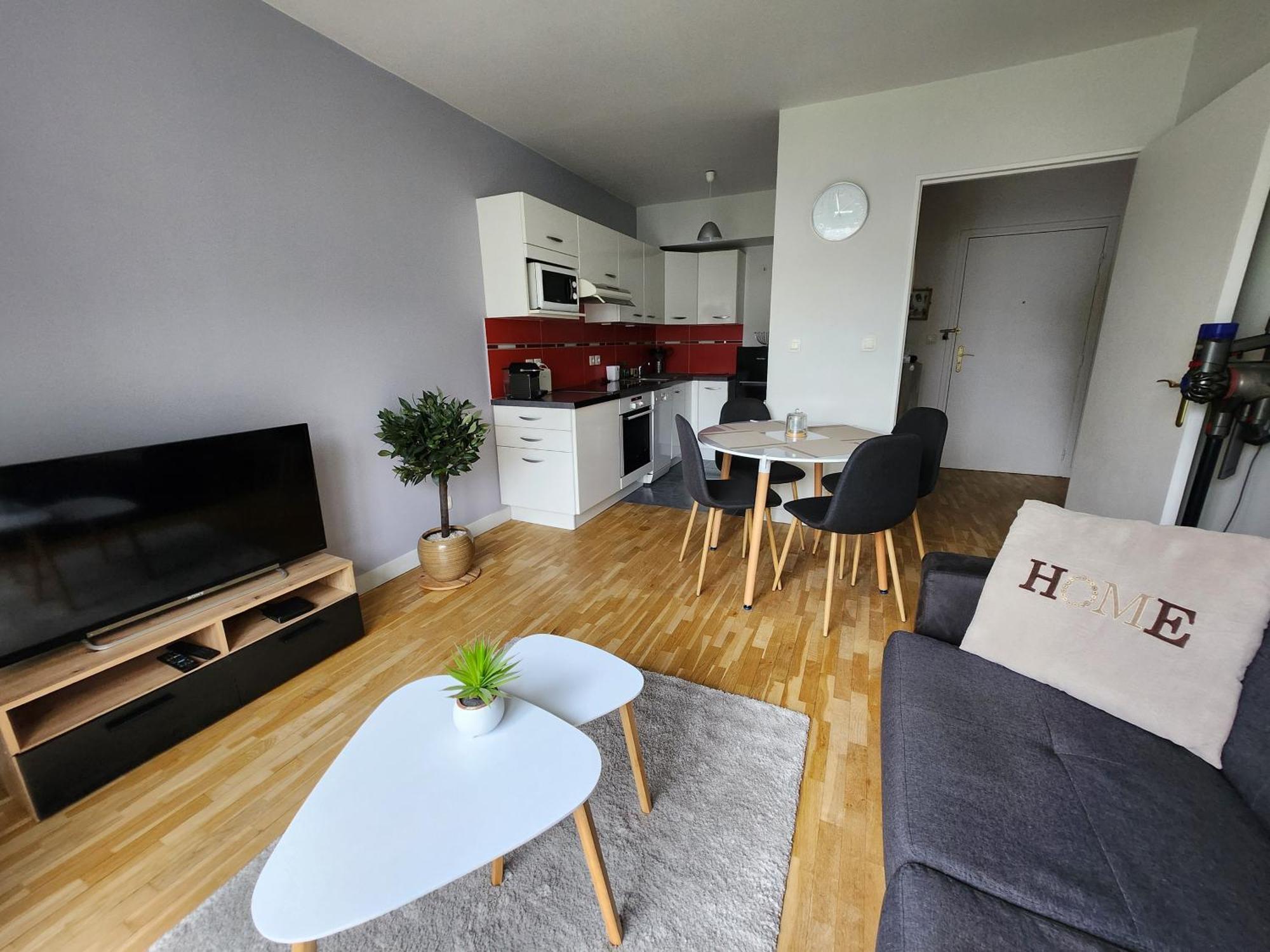 Appartement, Balcon, Parking, 5' Disneyland Montevrain Bagian luar foto