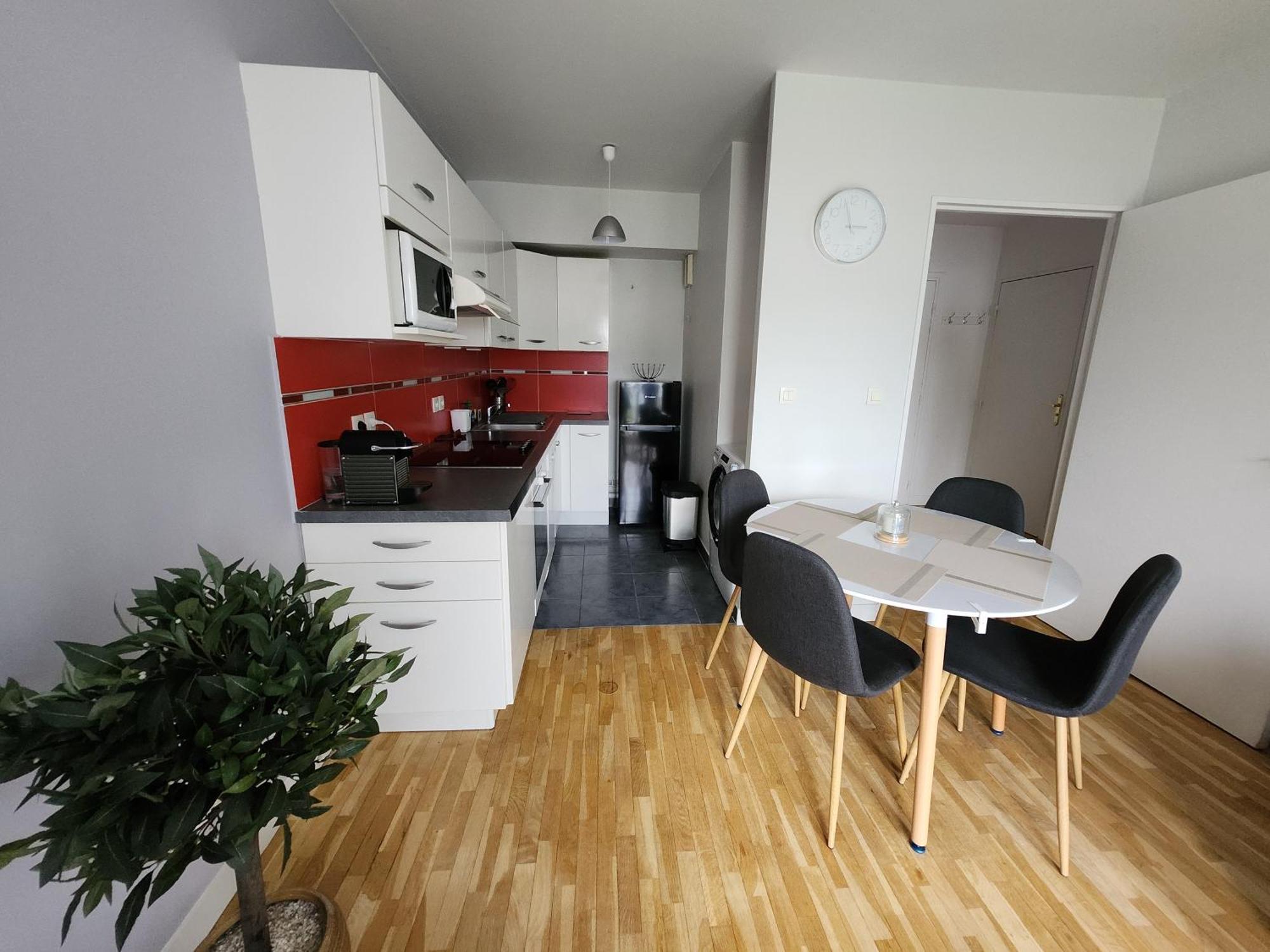 Appartement, Balcon, Parking, 5' Disneyland Montevrain Bagian luar foto
