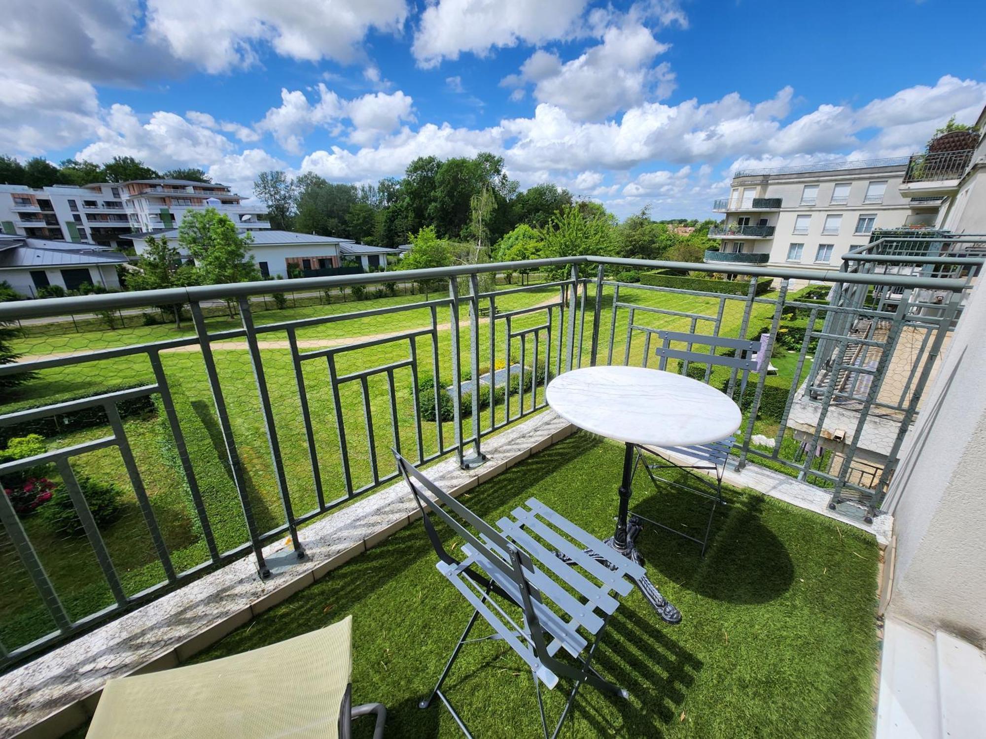 Appartement, Balcon, Parking, 5' Disneyland Montevrain Bagian luar foto
