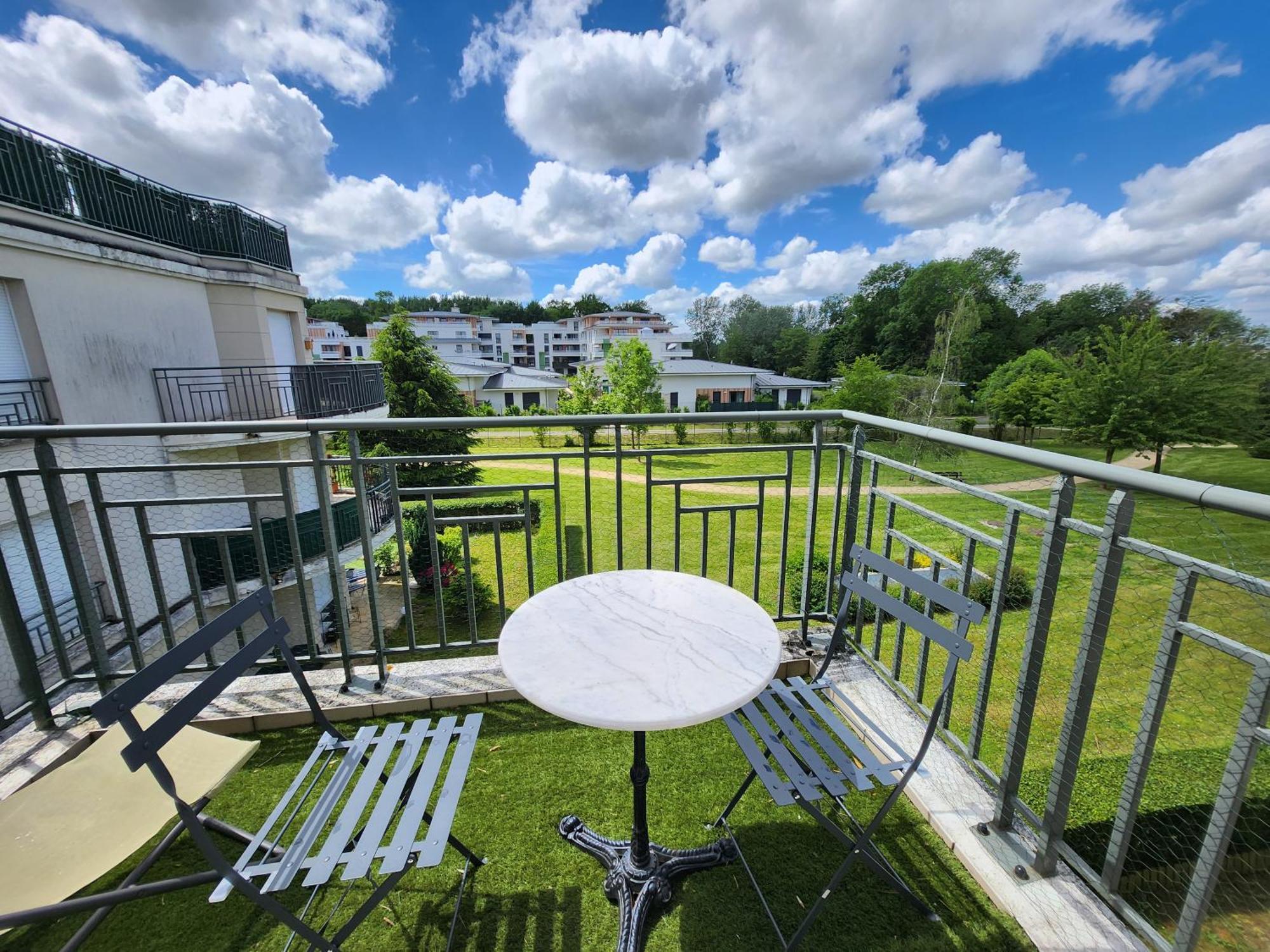 Appartement, Balcon, Parking, 5' Disneyland Montevrain Bagian luar foto