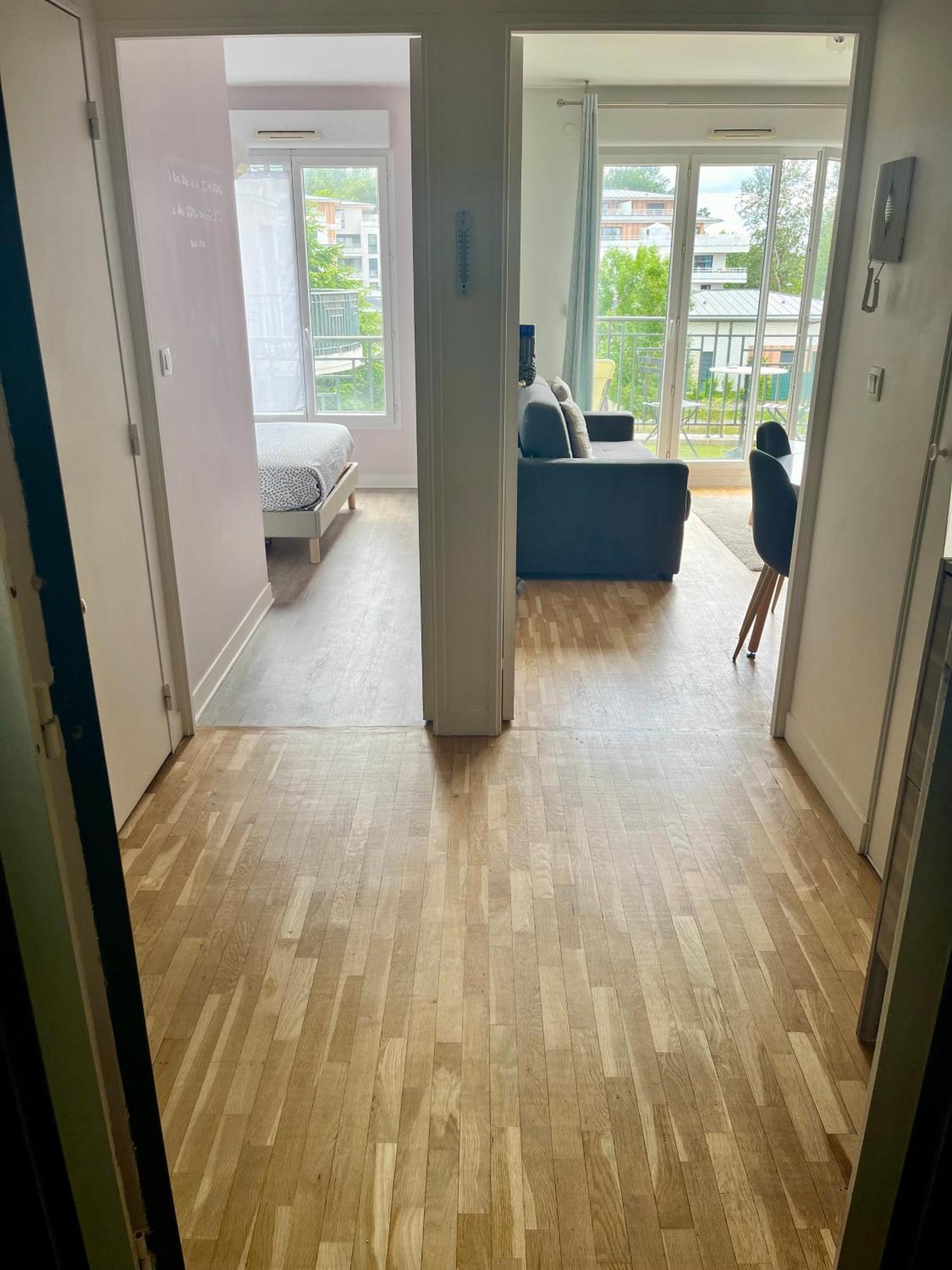 Appartement, Balcon, Parking, 5' Disneyland Montevrain Bagian luar foto